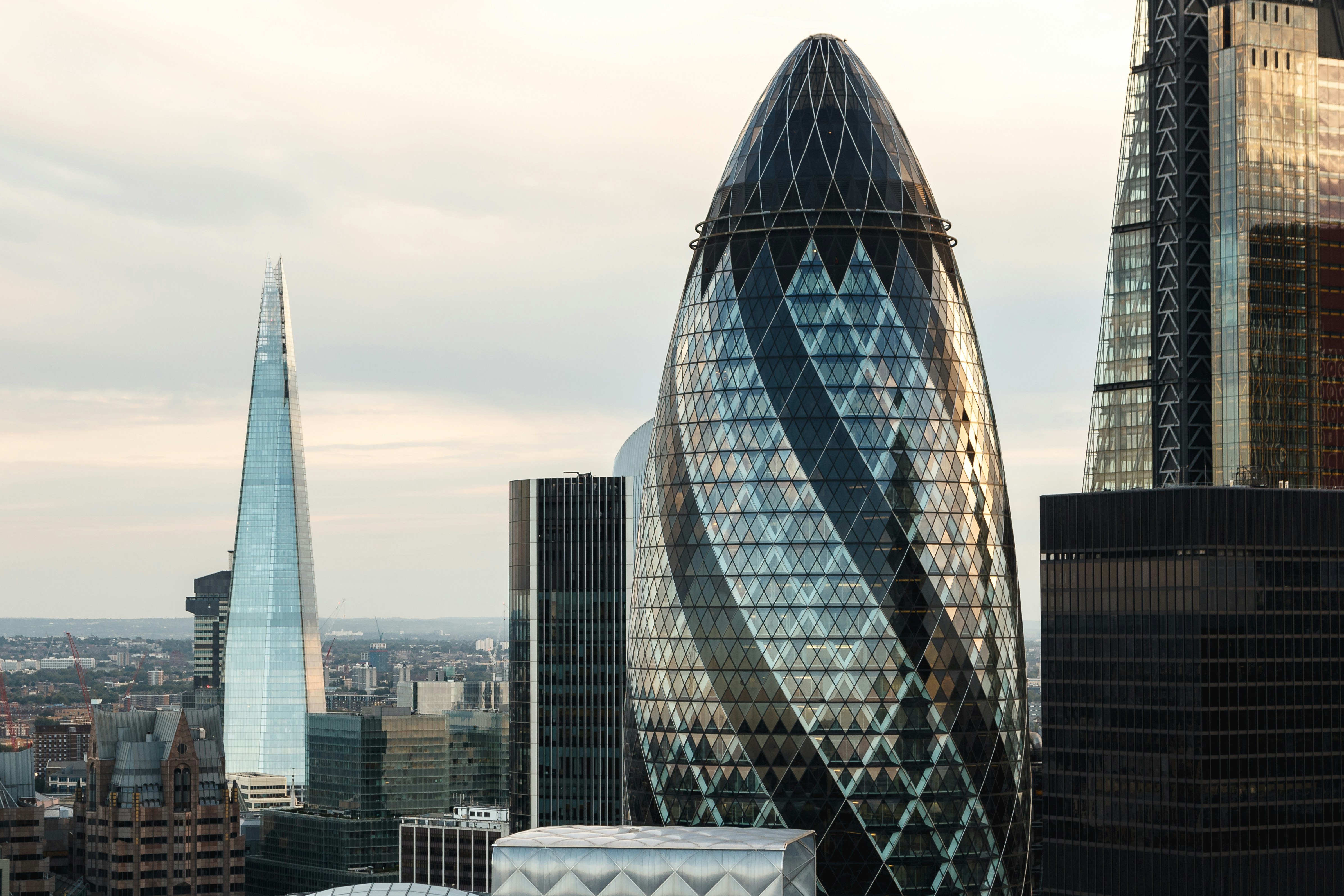 The City of London financial district